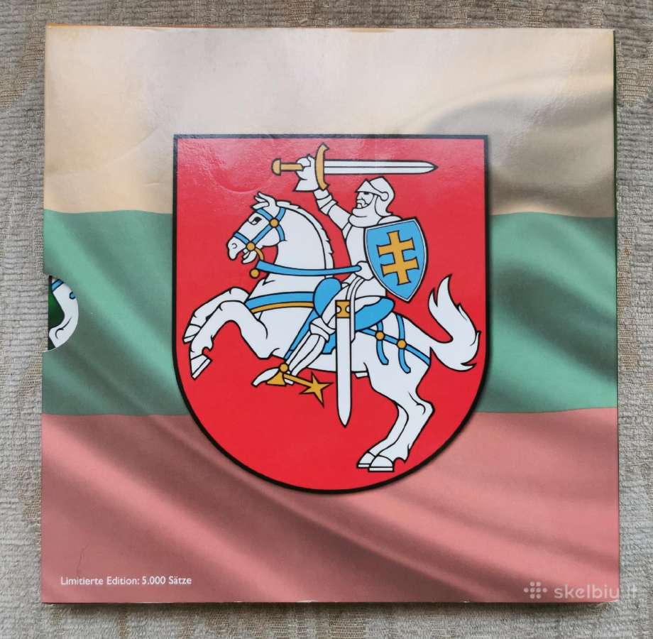 2015 m. lietuviškų eurų rinkinys Bu - nuotraukos Nr. 2