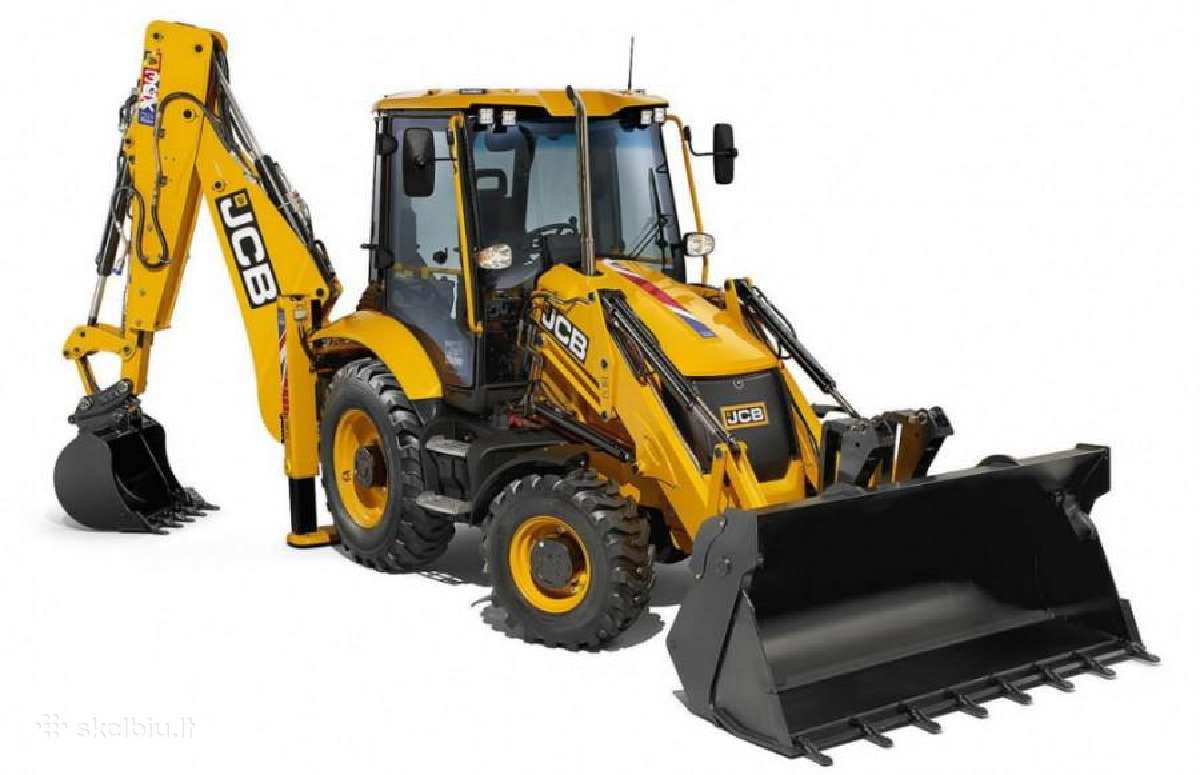JCB stiklai