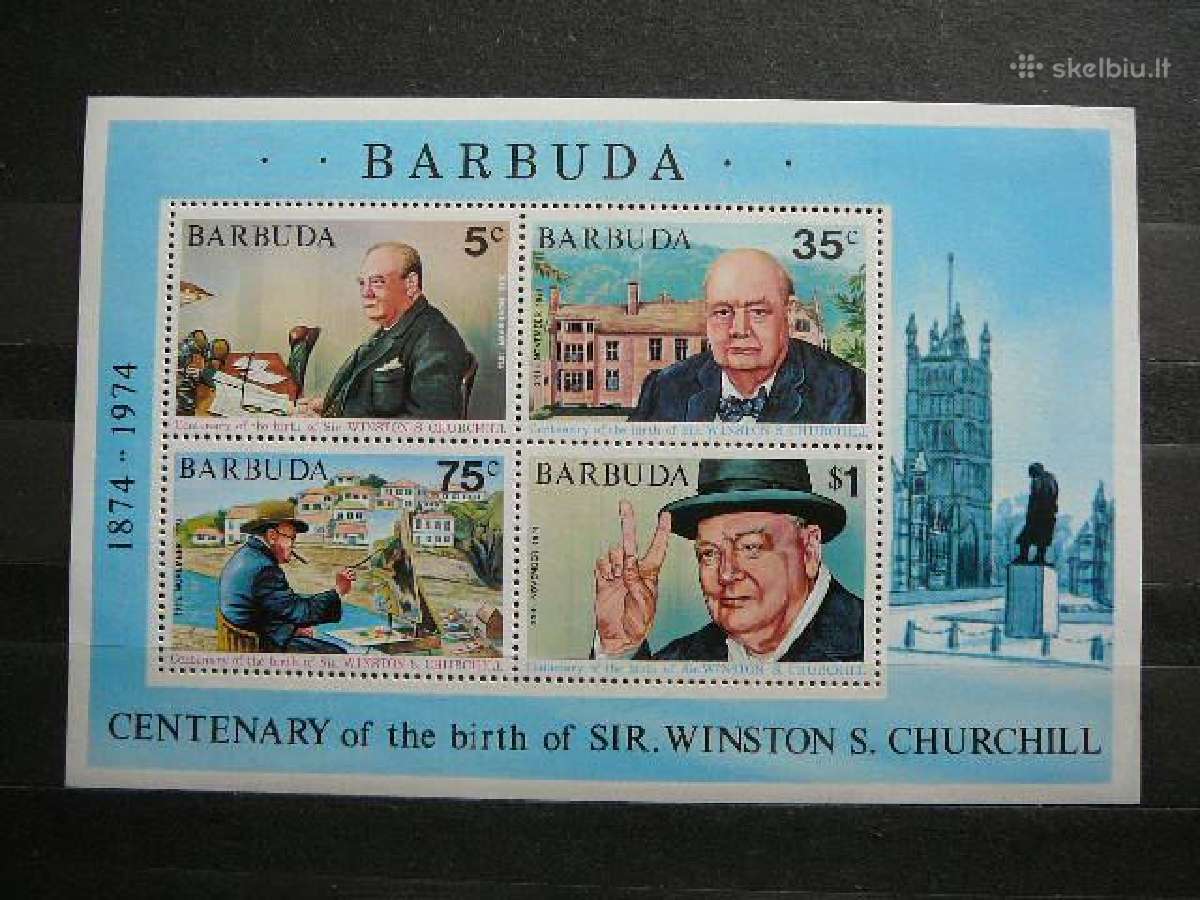 Seras V. Cercilis Antigua Barbuda Mnh ant202