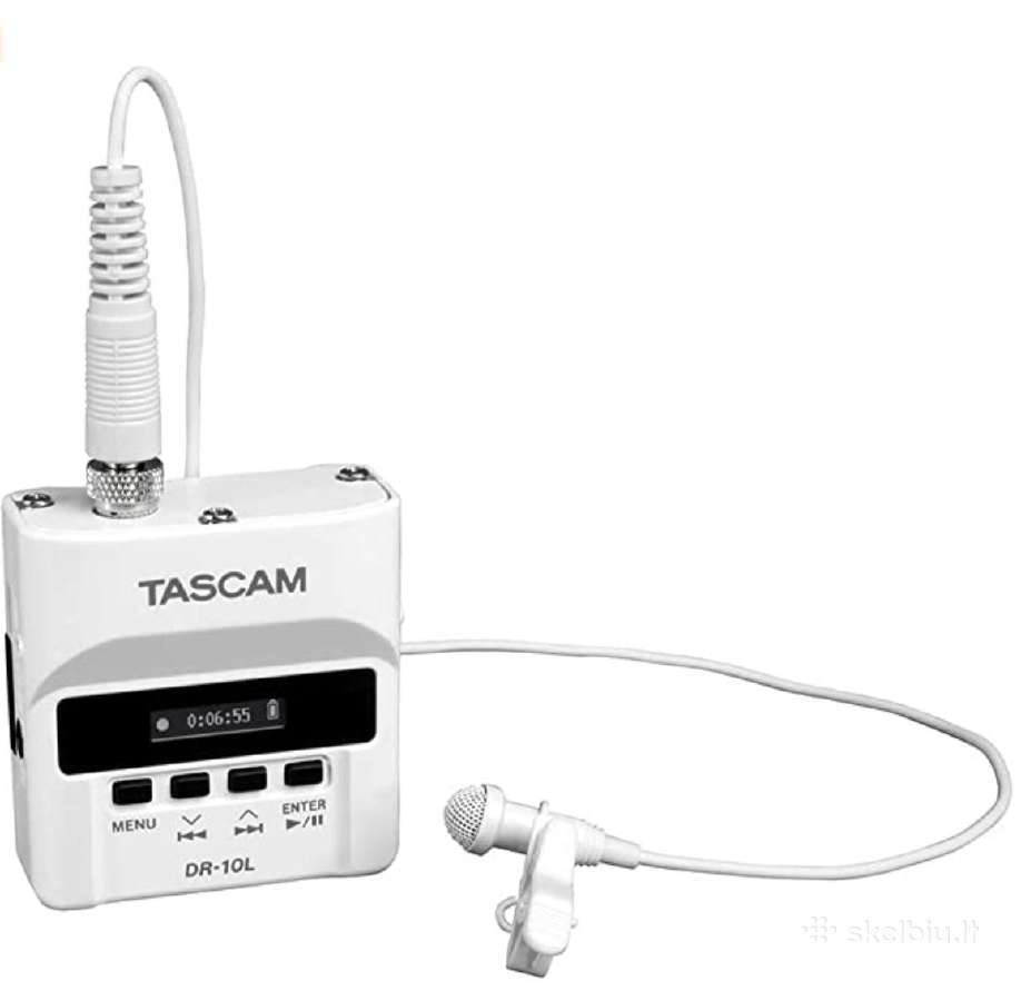 Tascam Dr-10l/lw Digital Audio Recorder with Laval