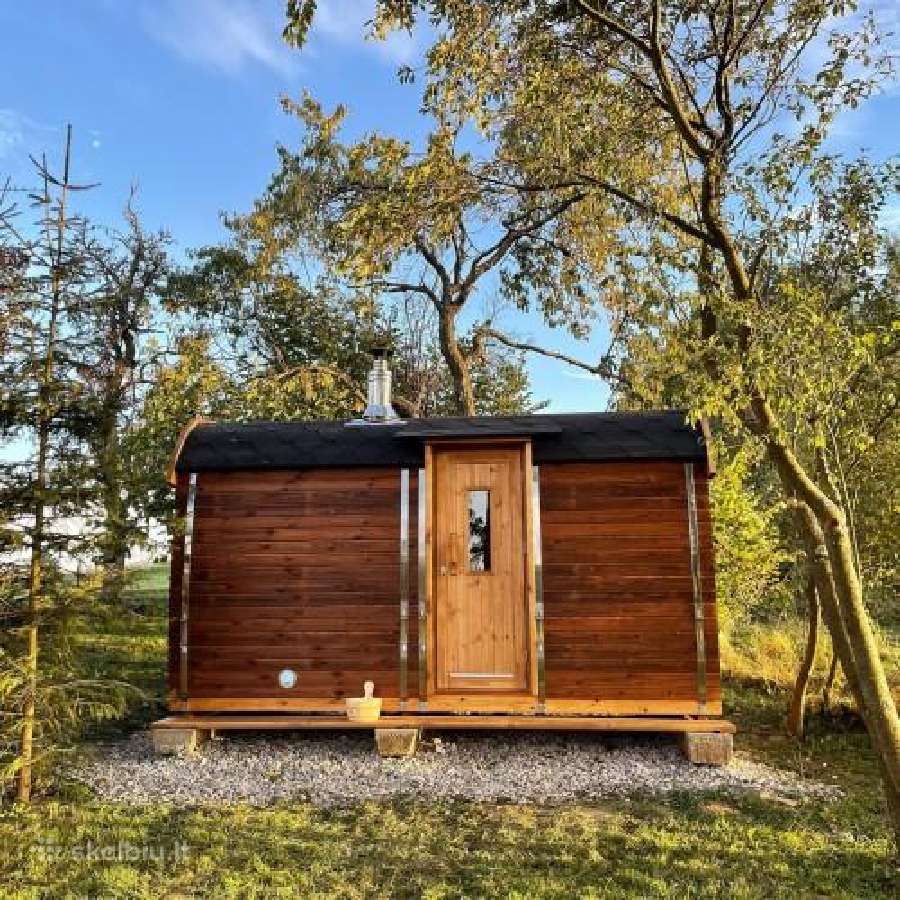 Kvadratinė sauna pirtis 3m