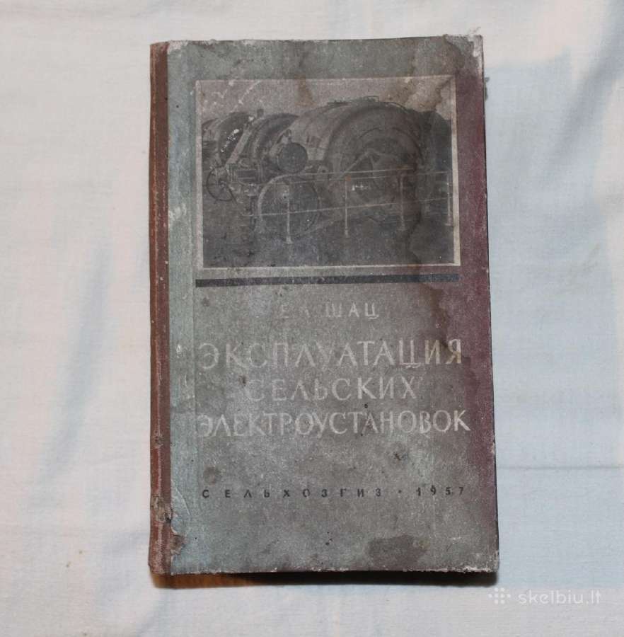 Kaimo elektros stočių eksploatavimas 1957m.