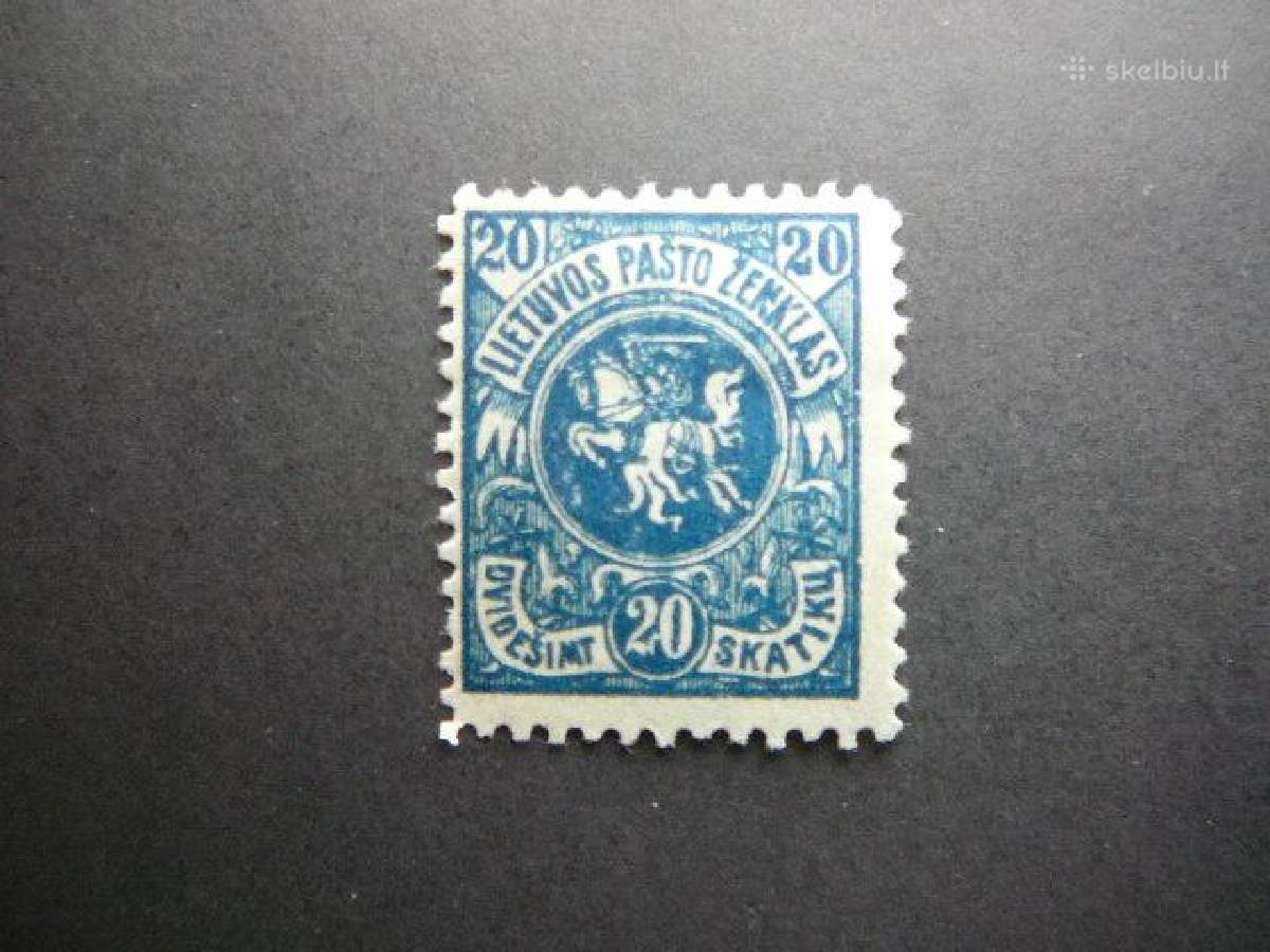 Lietuva 1921 Standartai svarus Mlh lit63yas
