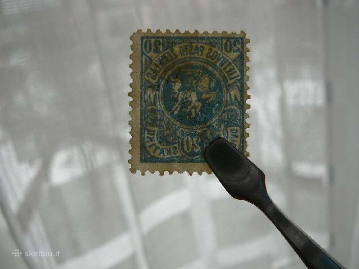 Lietuva 1921 Standartai svarus Mlh lit63yas - nuotraukos Nr. 3