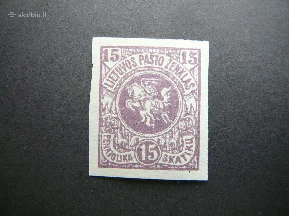 Lietuva 1920 Standartai svarus Mlh lit61sb
