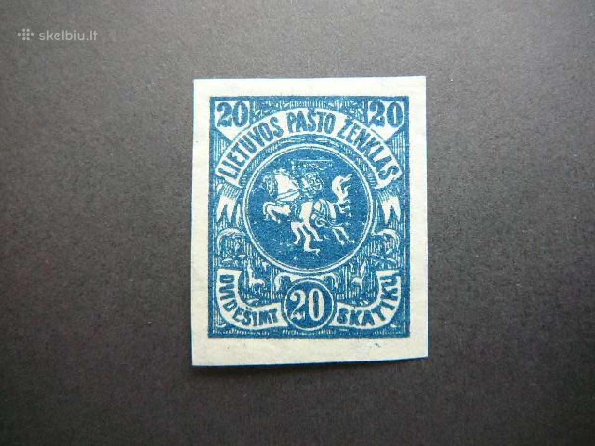 Lietuva 1920 Standartai svarus lit63sbk