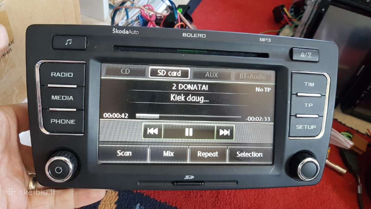 Parduodu original skoda multimedija - nuotraukos Nr. 13