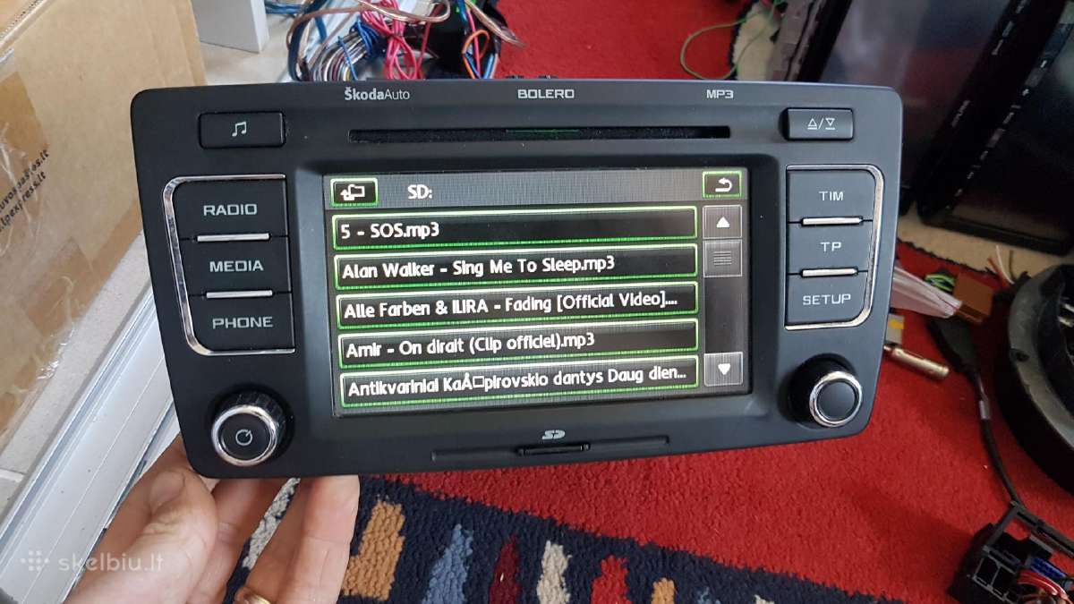 Parduodu original skoda multimedija - nuotraukos Nr. 10