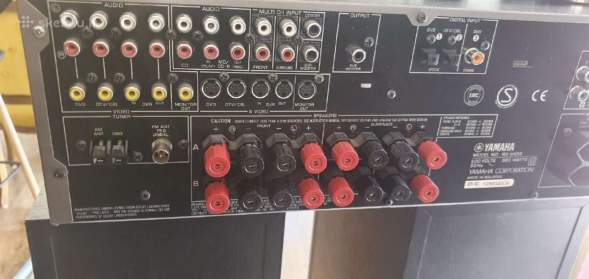 Parduodu resiverį Yamaha - nuotraukos Nr. 12
