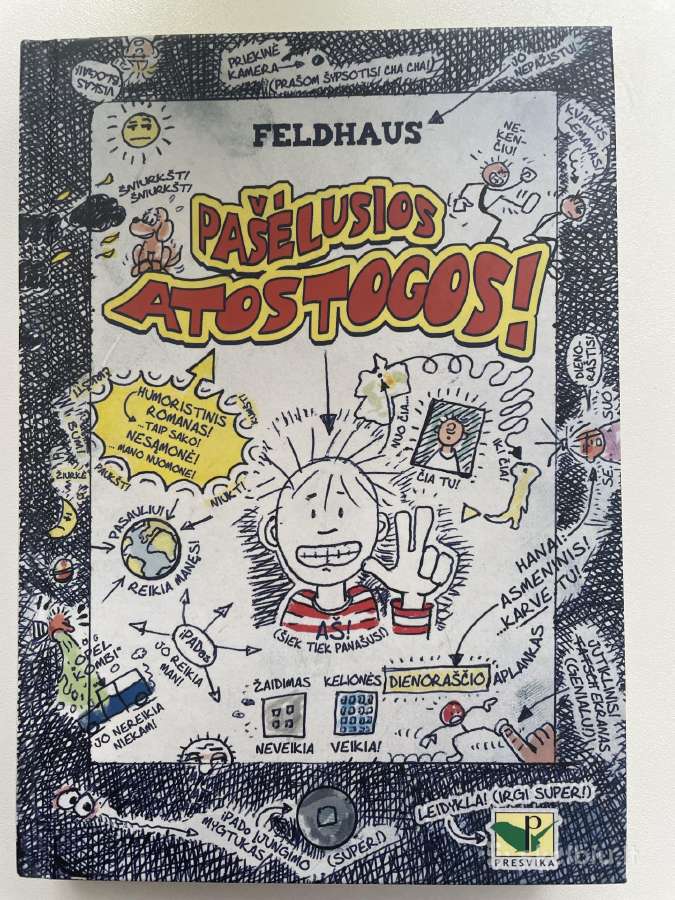 Knyga Pašėlusios Atostogos