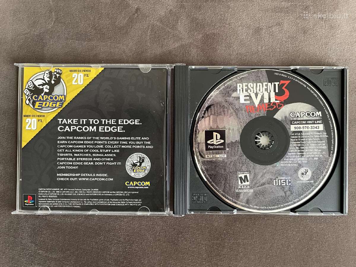 Resident evil 3 Ntsc U/c - nuotraukos Nr. 3