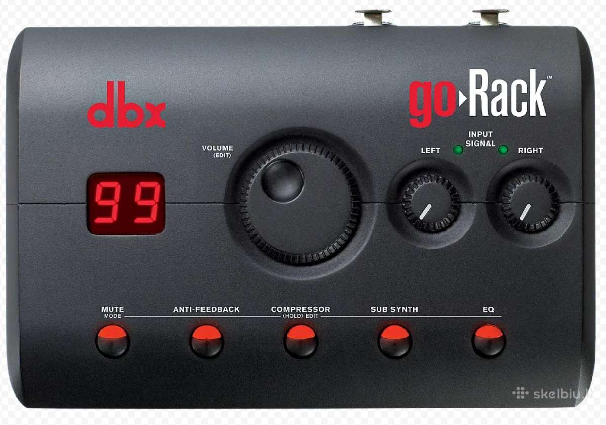 Dbx gorack Performance Processor