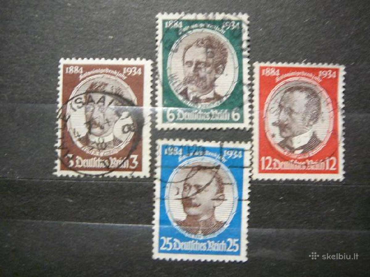 Izymus zmones Vokietija 1934 vkt540/3a