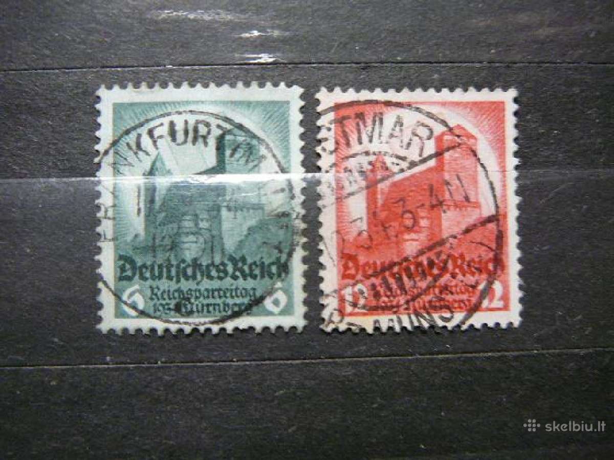 Pilys Svastika Vokietija 1934 antsp. vkt546/7a