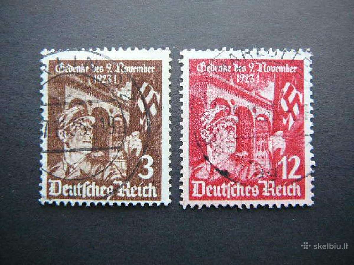 Pucas Miunchene Vokietija 1935 vkt598/9a