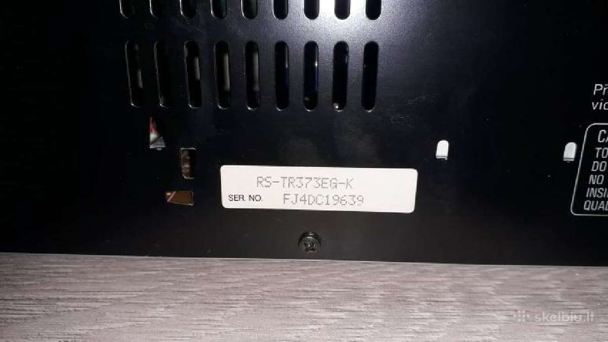 Technics RS-tr373m2; RS-tr255; RS-tr212 - nuotraukos Nr. 2
