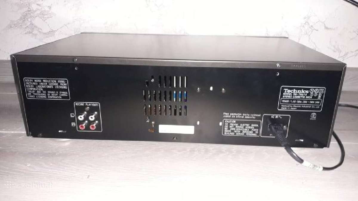 Technics RS-tr373m2; RS-tr255; RS-tr212 - nuotraukos Nr. 3