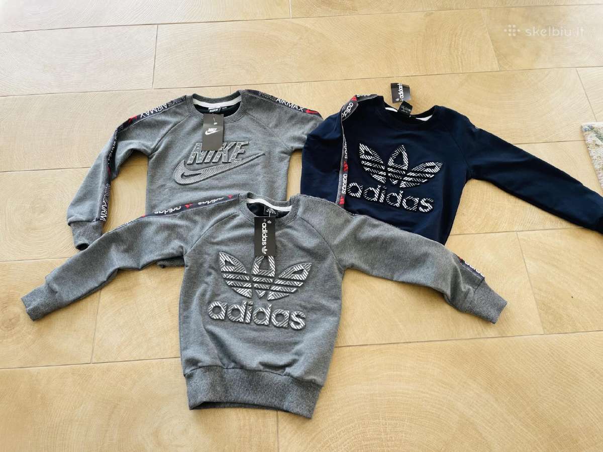 Nike ir adidas vaikiski dzemperiai. 110-116 dydis. - nuotraukos Nr. 2