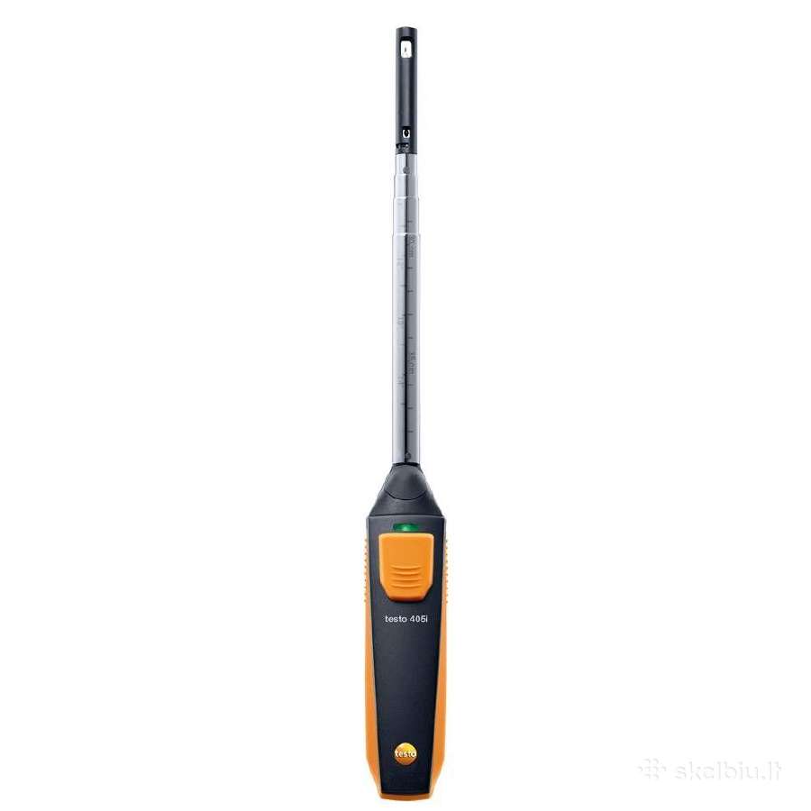 Termoanemometras su mobilia aplikacija