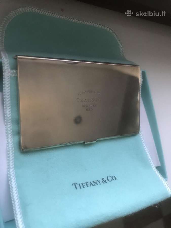 Tiffany&co Koreteliu dėklas -pinigine - nuotraukos Nr. 2
