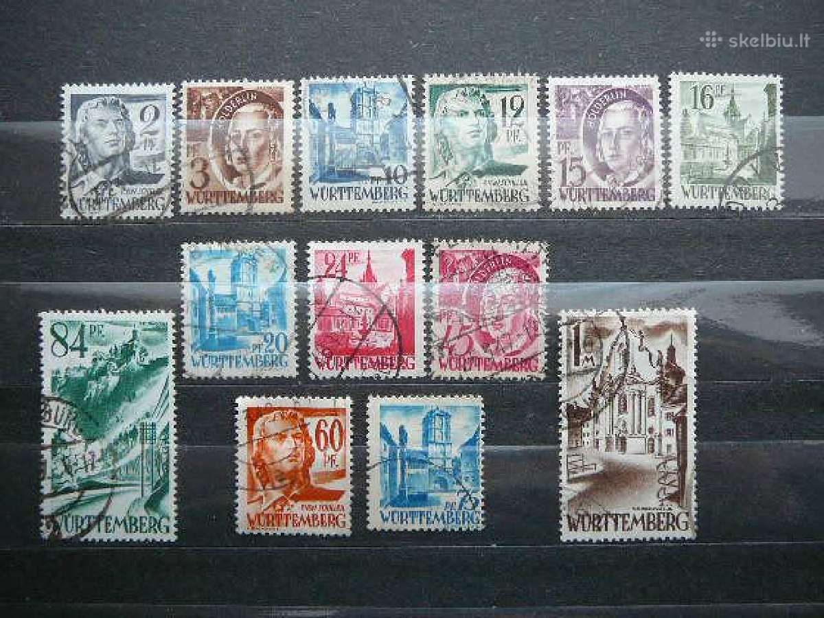 Vokietija Wurttemberg (Lietuva) vwt1/13a