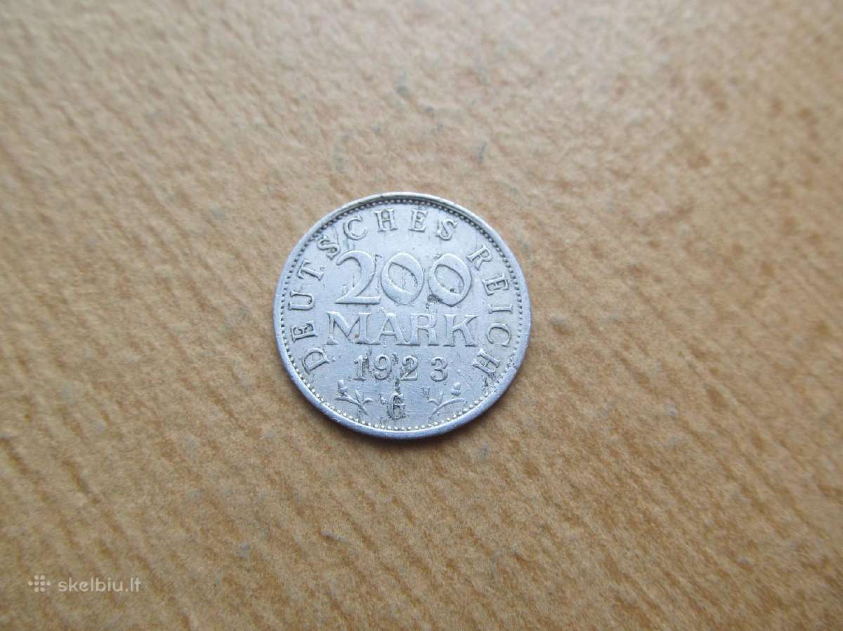 200 mark , Vokietija , 1923 A, G - nuotraukos Nr. 3