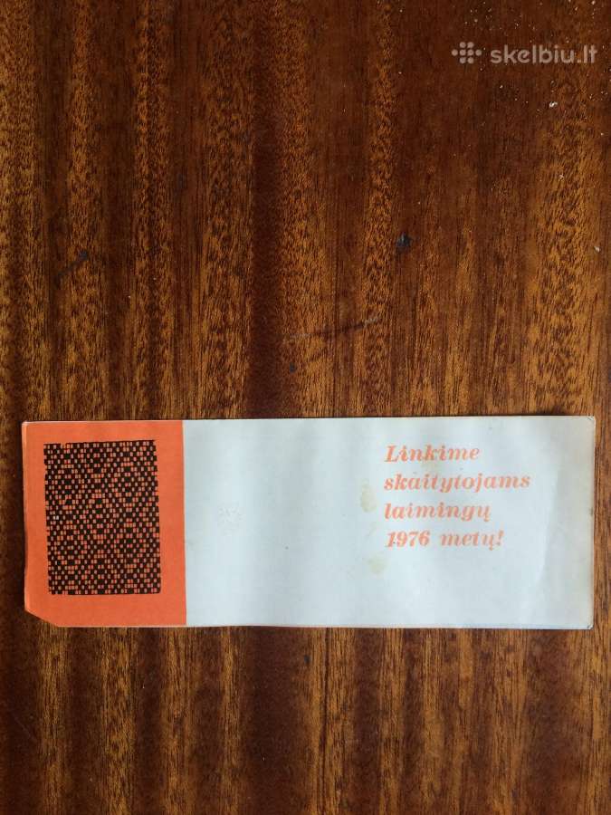 1976m.kalendorius - nuotraukos Nr. 2