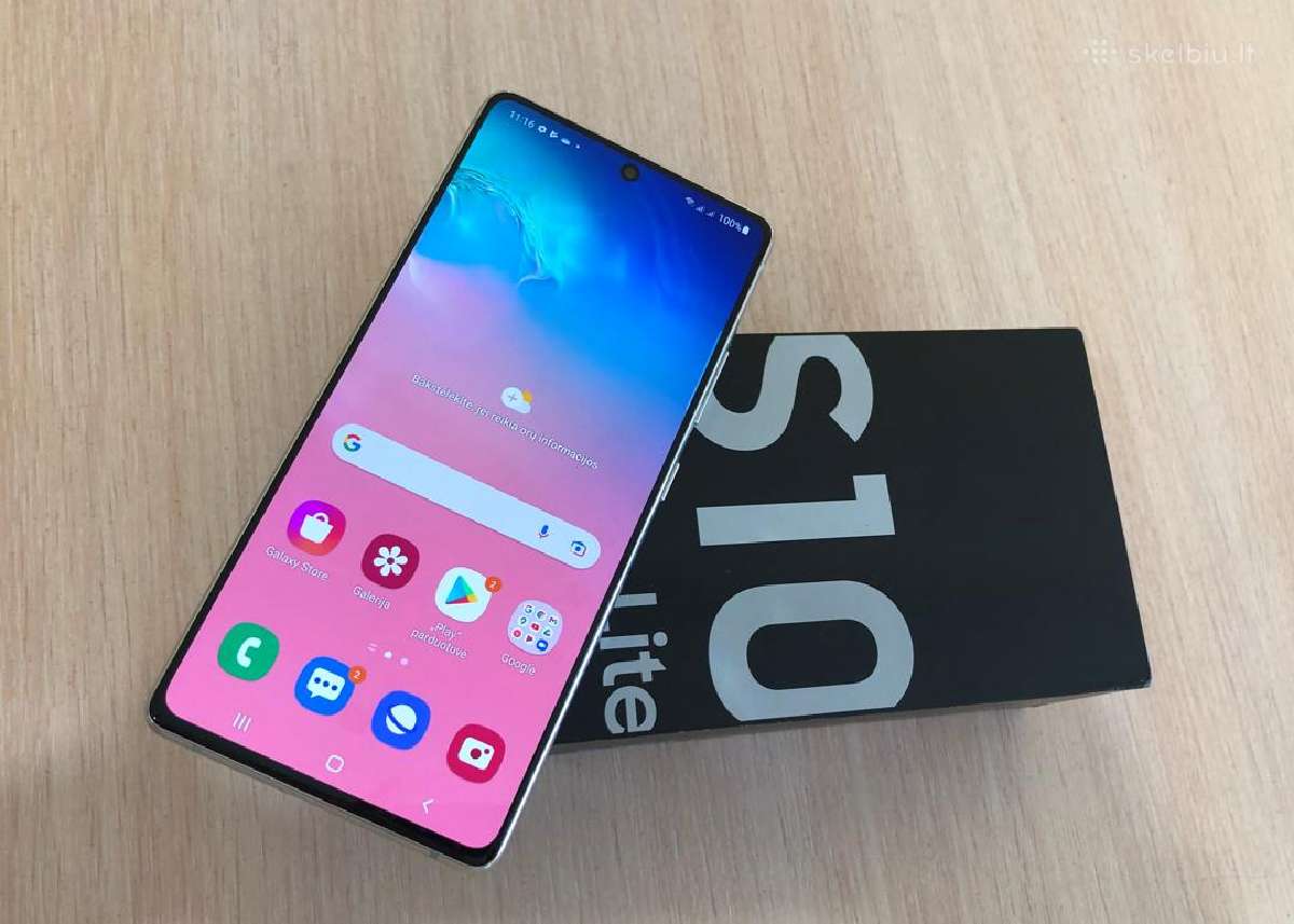 Nupirkčiau, paimčiau užstatu Samsung S10