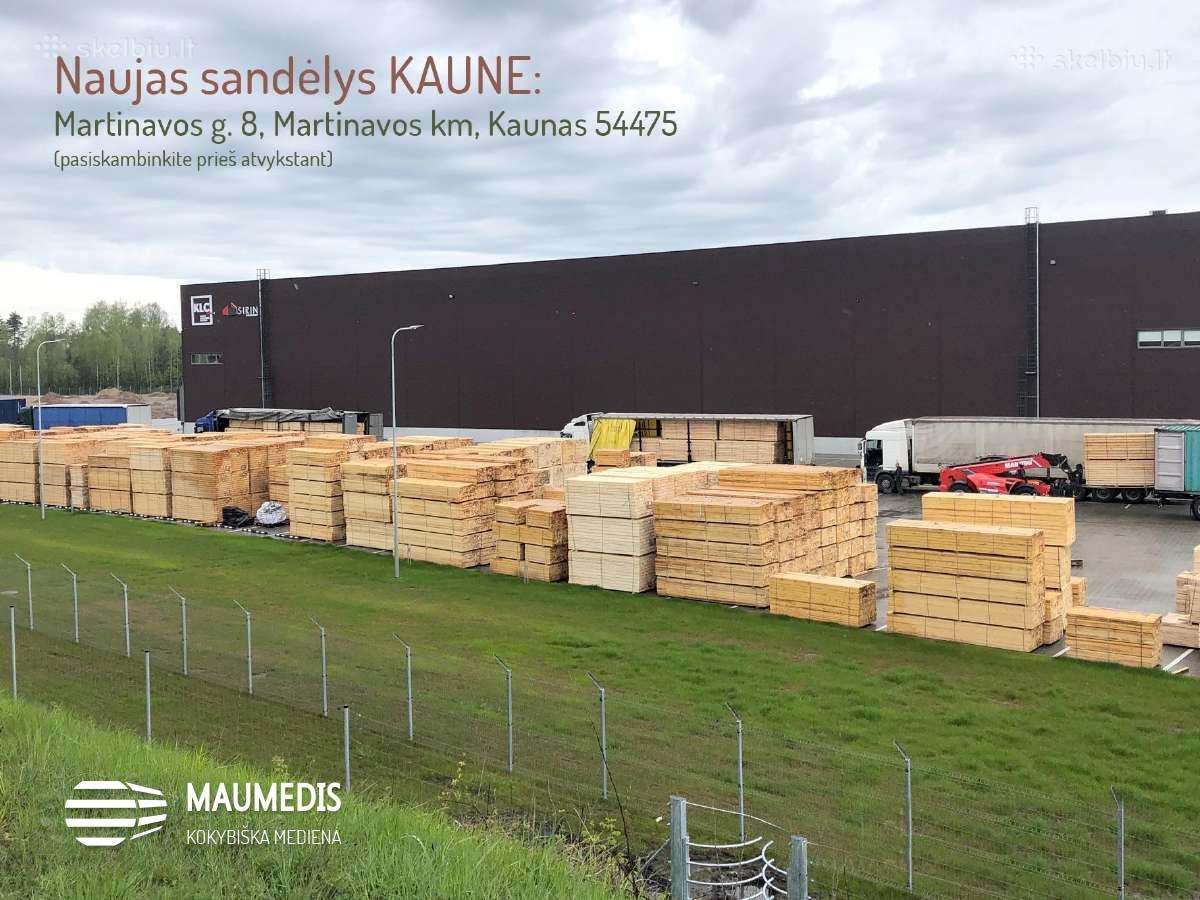 Maumedžio terasinės lentos, klijuota mediena - nuotraukos Nr. 18