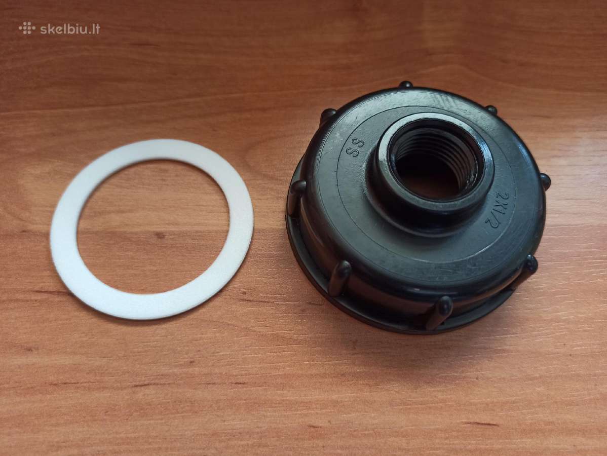 Ibc 1000l talpos adapteris 2x1/2" - nuotraukos Nr. 2