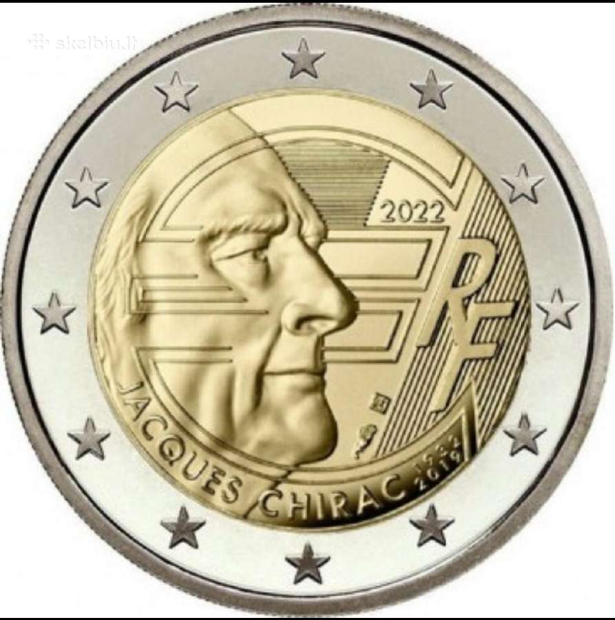 2022 Prancūzija 2 eurų monetos