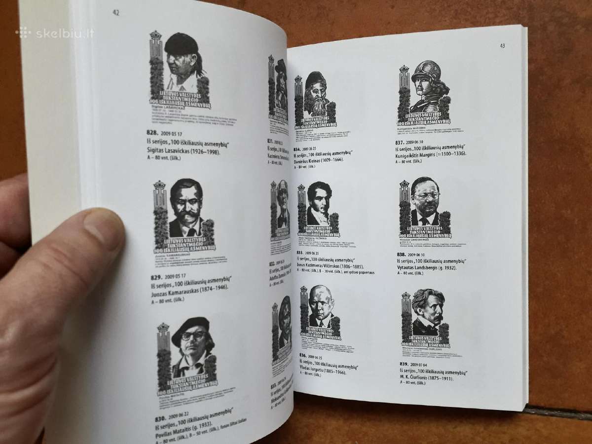 Antano Rimanto Šakalio vokų katalogai - nuotraukos Nr. 16