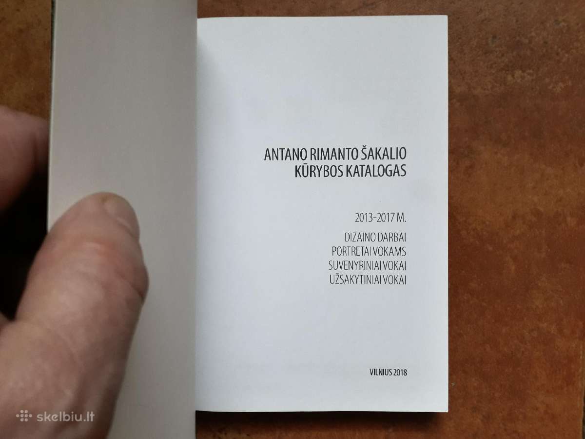 Antano Rimanto Šakalio kūrybos katalogai - nuotraukos Nr. 19