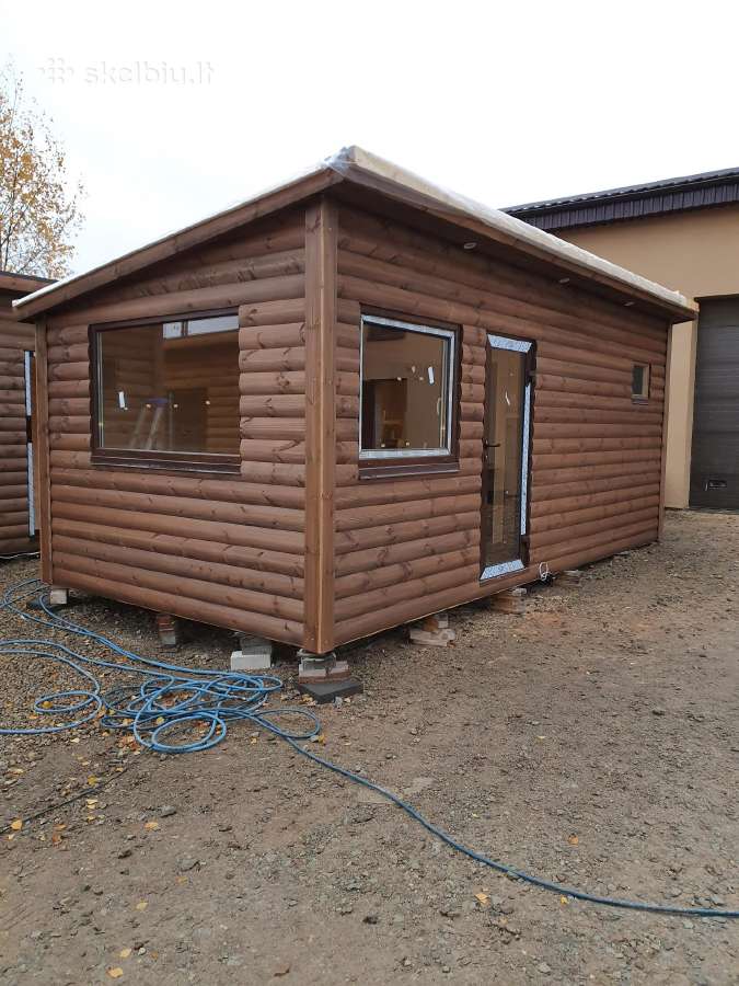 Pirtys medinės pavėsinės ,sodo namelis sandėliukas - nuotraukos Nr. 18
