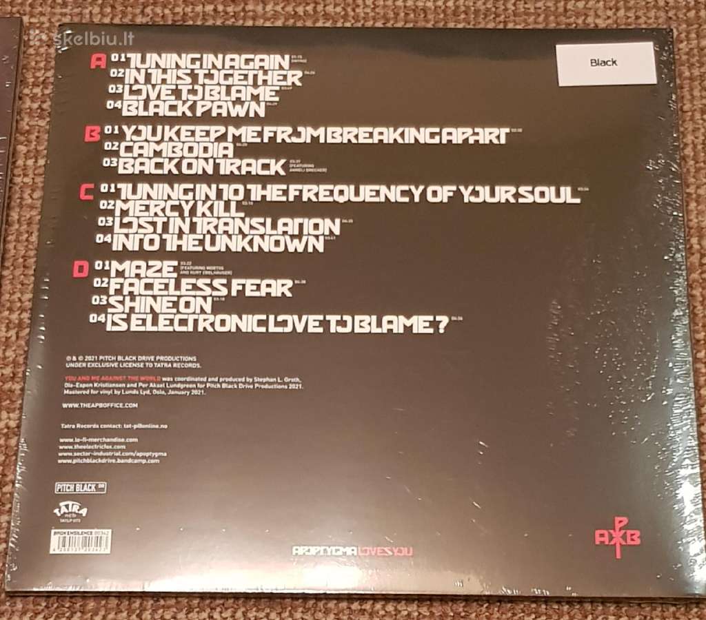 Apoptygma Berzerk 2lp - nuotraukos Nr. 2