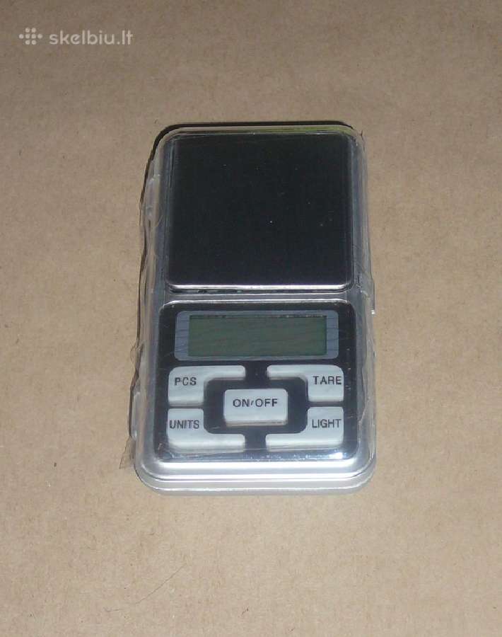 Elektroninės svarstyklės iki 500/200g
