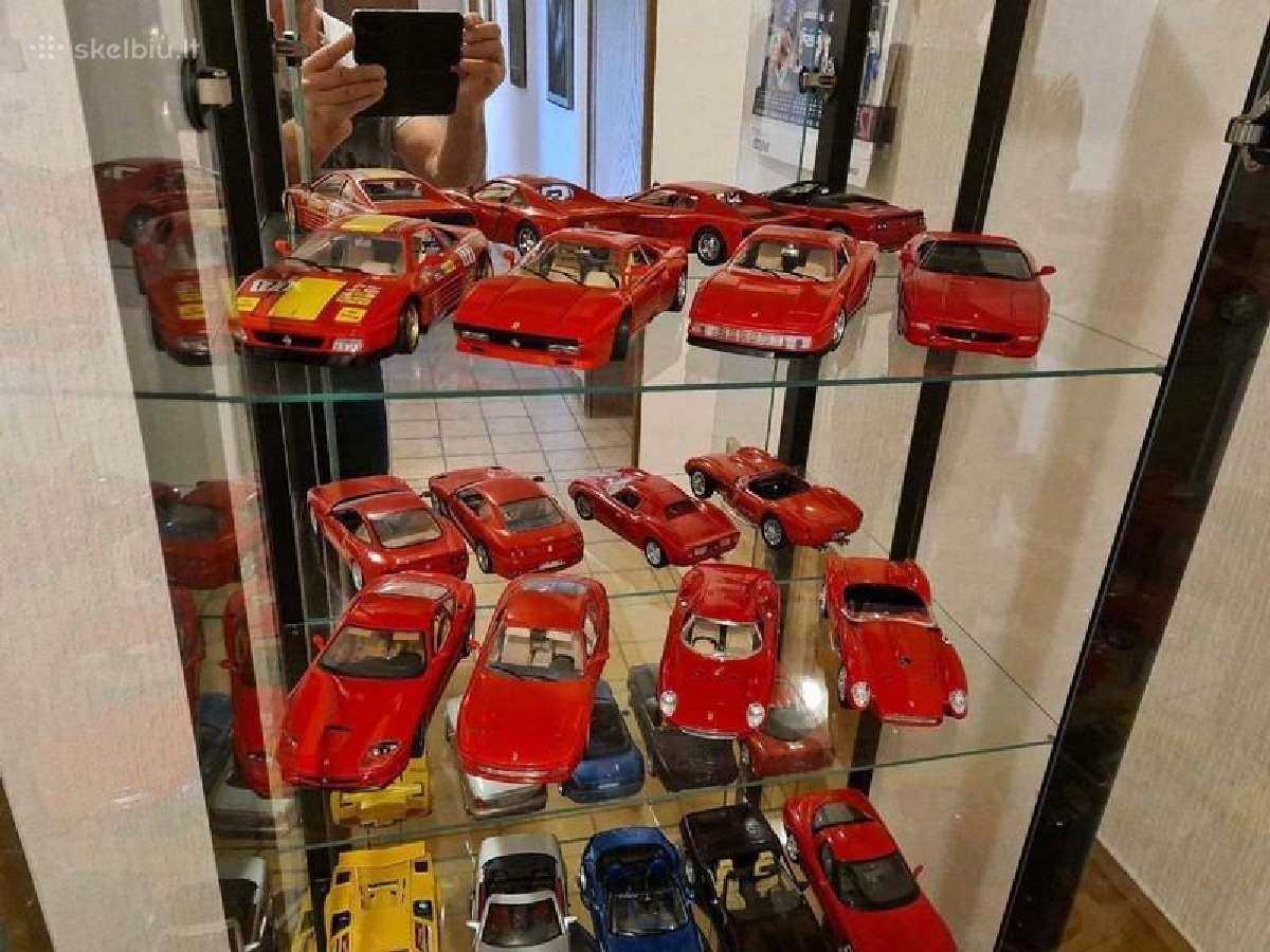 1:18 modelių kolekcija ferrari mercedes jaguar bmw - nuotraukos Nr. 2