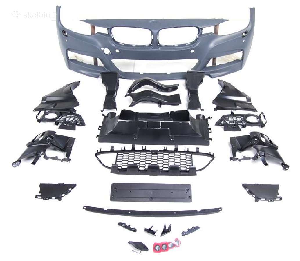 F30 bamperis m pack pilnas naujas tinka Bmw F30