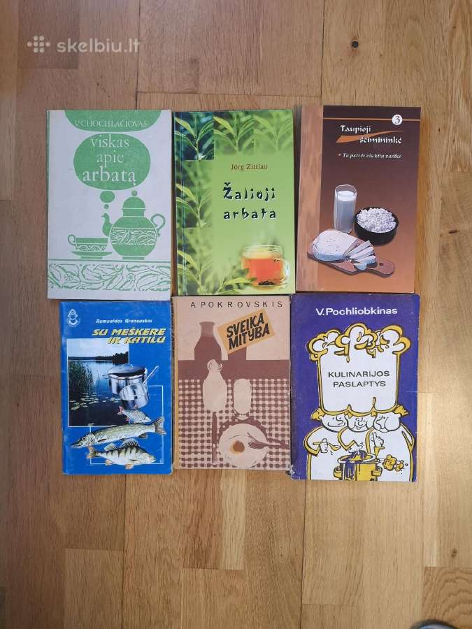 Knygos apie buitį, maisto gaminimą