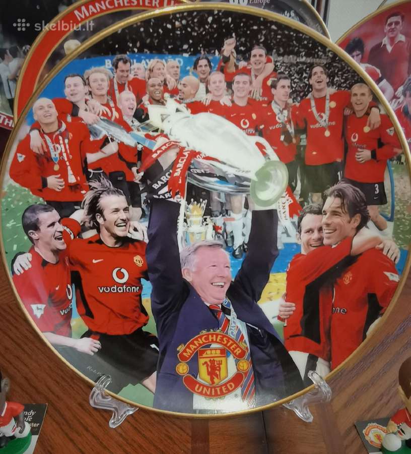 Manchester United porcelianinių lėkščių kolekcija - nuotraukos Nr. 5