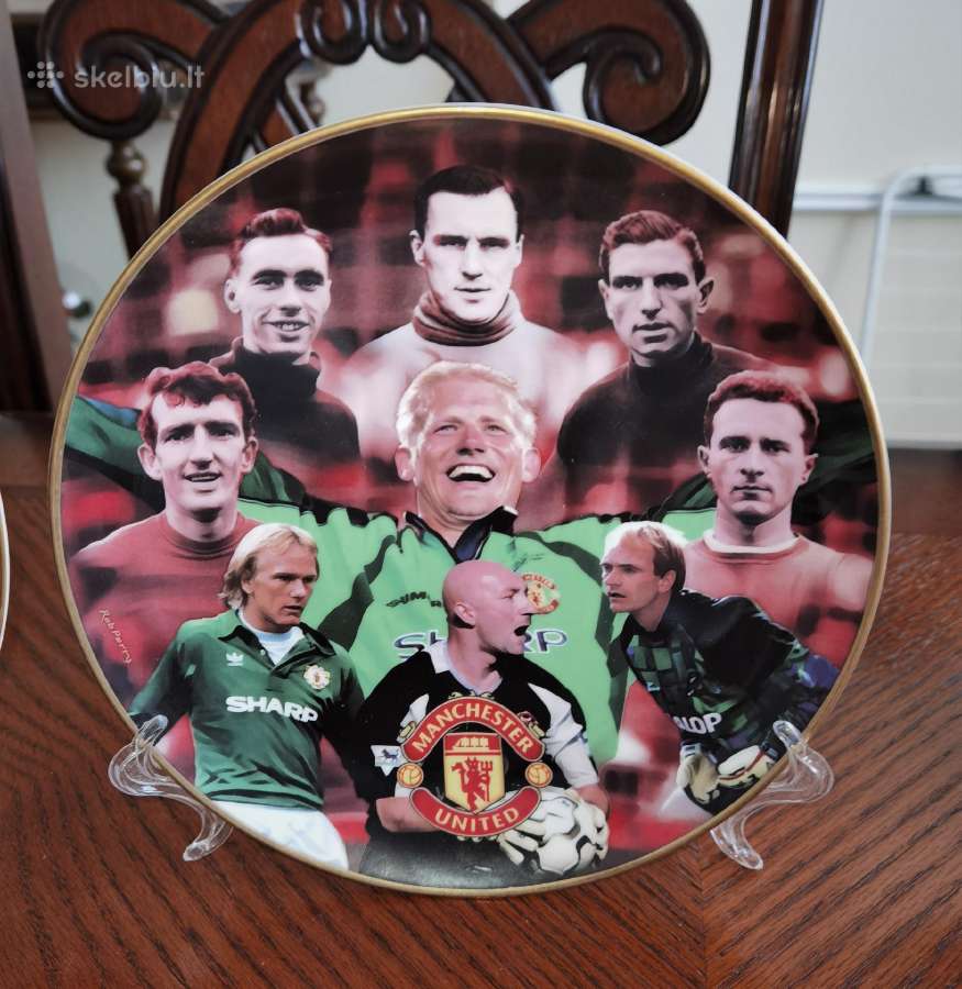 Manchester United porcelianinių lėkščių kolekcija - nuotraukos Nr. 6