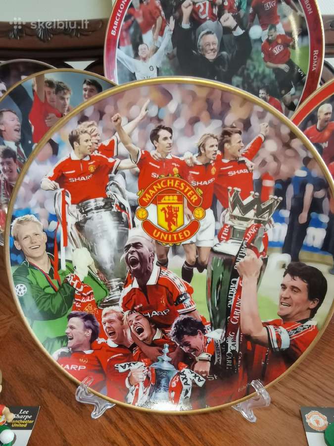 Manchester United porcelianinių lėkščių kolekcija - nuotraukos Nr. 7