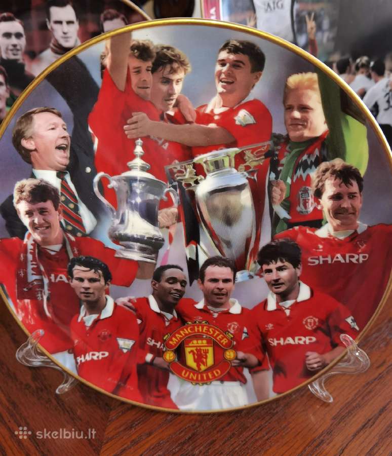 Manchester United porcelianinių lėkščių kolekcija - nuotraukos Nr. 8