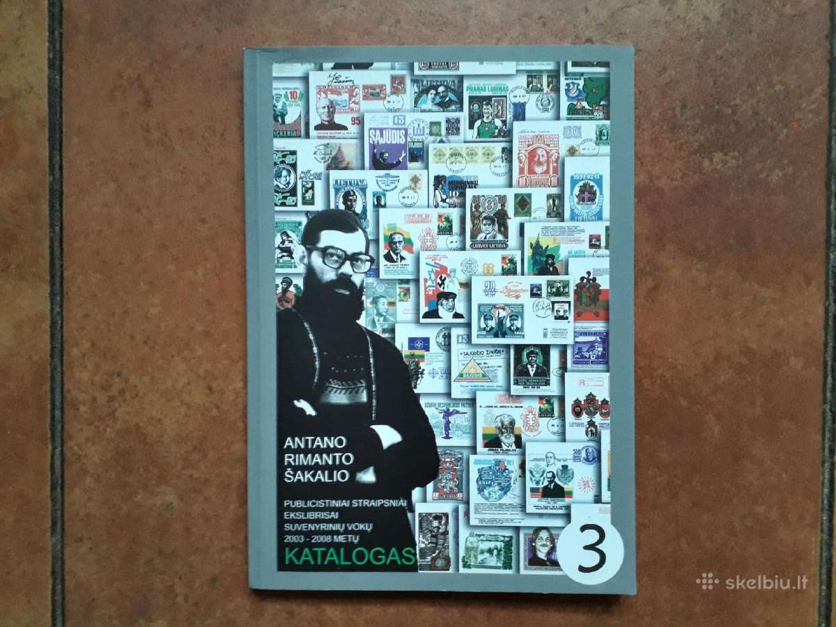Antano Rimanto Šakalio vokų katalogai - nuotraukos Nr. 7