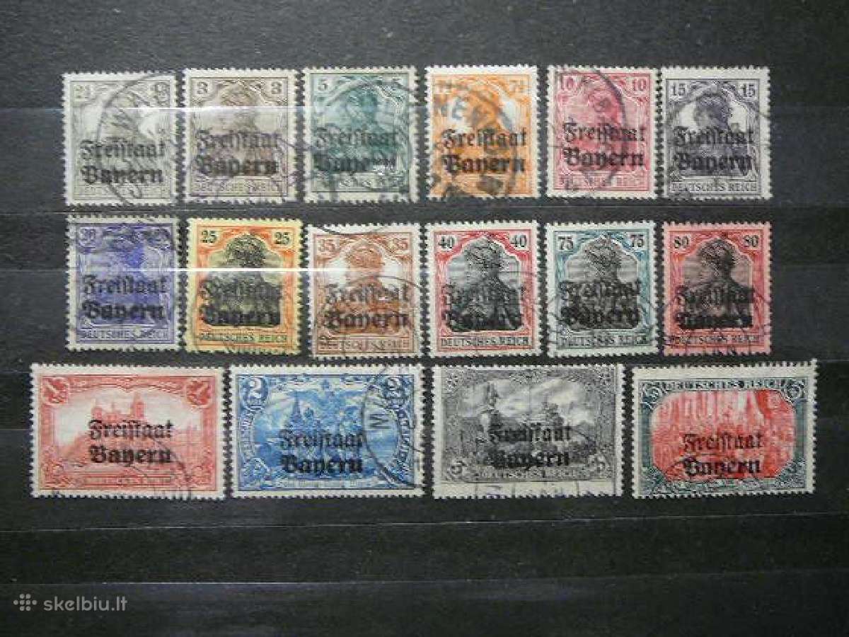 Vokietija Bavarija 1919 bvr136a