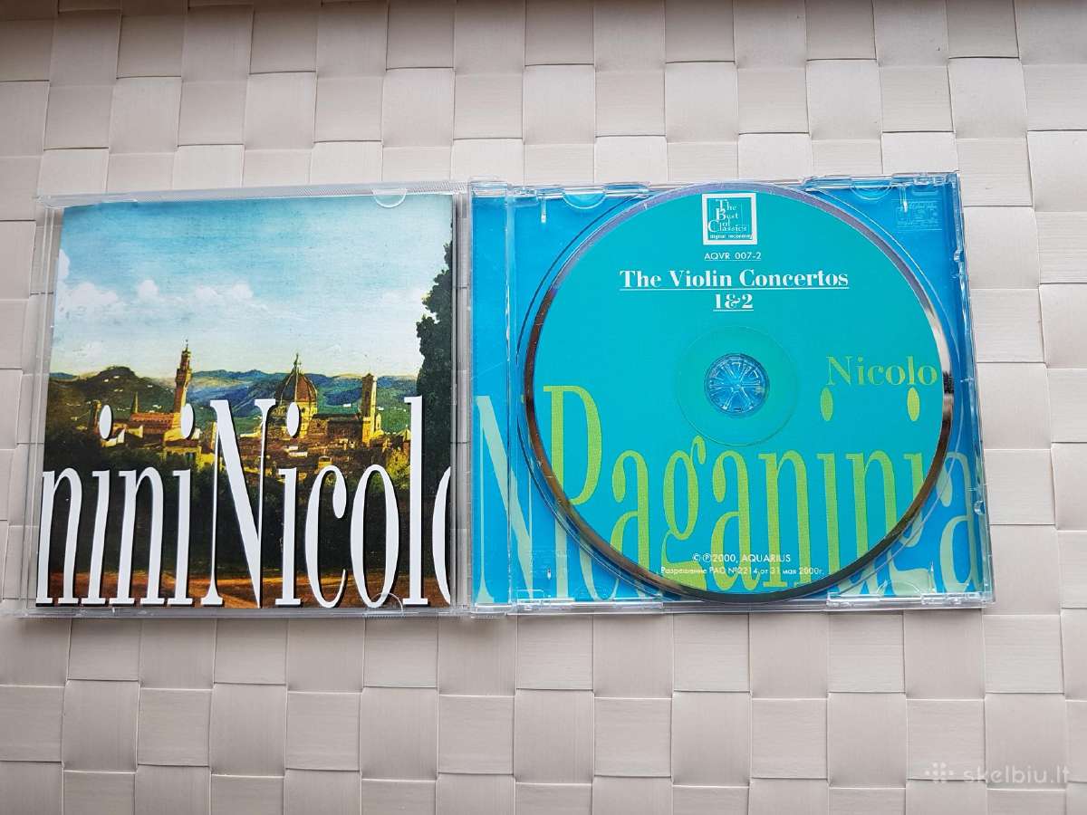 Klasikinės muzikos CD: Paganini - nuotraukos Nr. 3