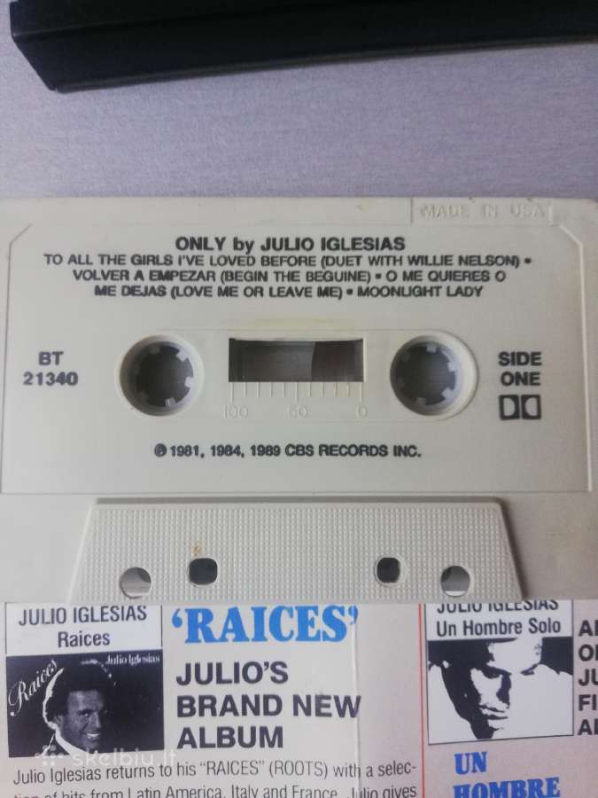 Kasetes "julio,enrique Iglesias" - nuotraukos Nr. 6
