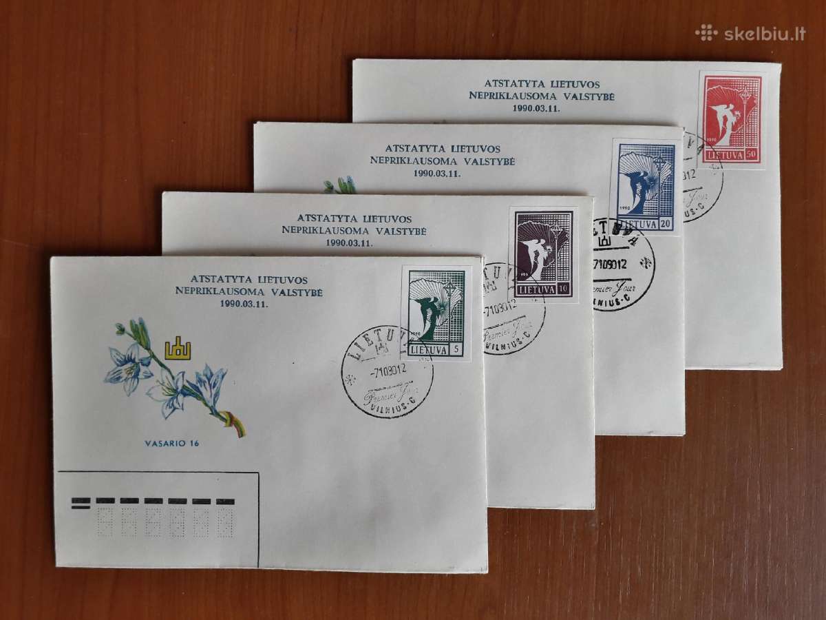Pirmųjų Lietuvos pašto ženklų serija