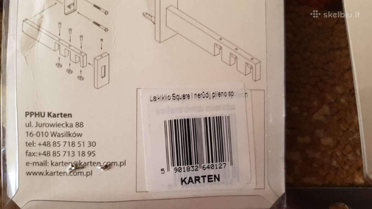Karnizo komplektas Karten 2m - nuotraukos Nr. 4