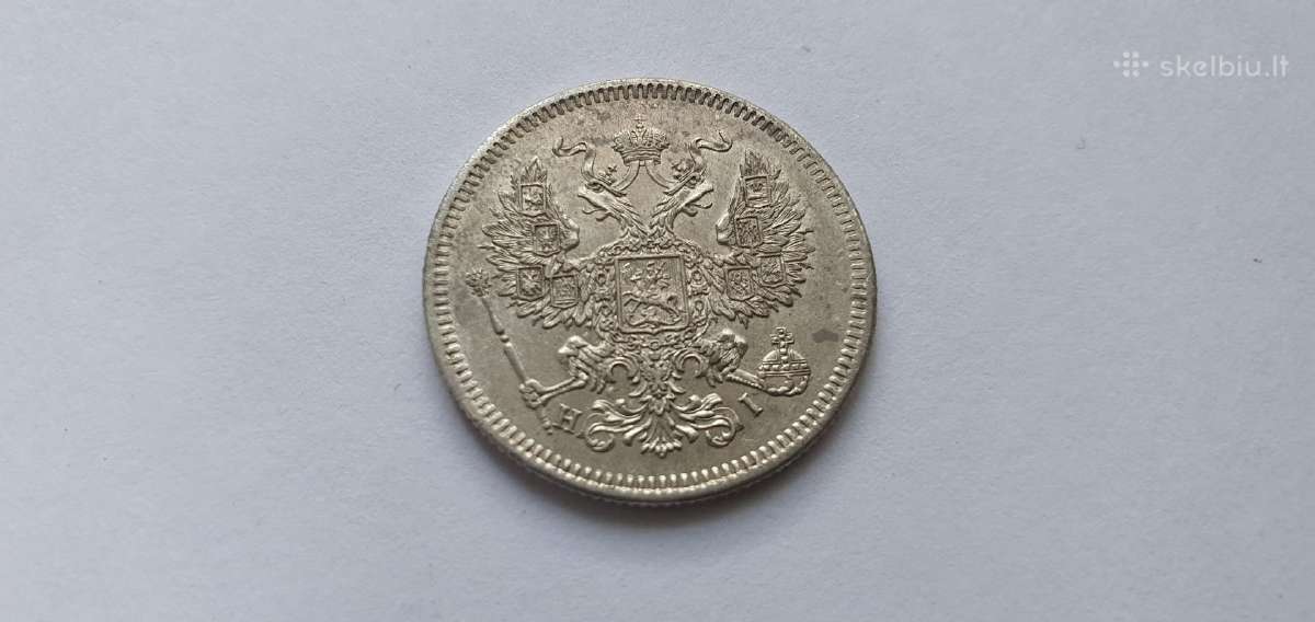 1872 20 kapeiku Unc , su kalyklos blizgesiu - nuotraukos Nr. 4